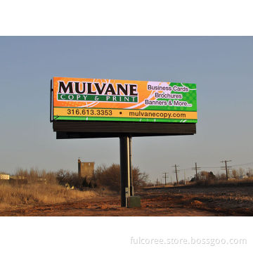 Super Thin Advertising Outdoor Full Color LED Display High Evenness P10 LED Screen
